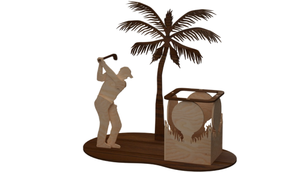 Golfing Pen Holder