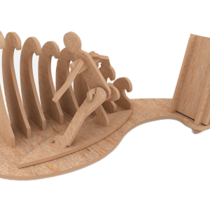 Surf Riding Pen Holder