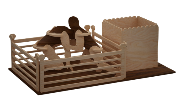 Wrestling Pen Holder