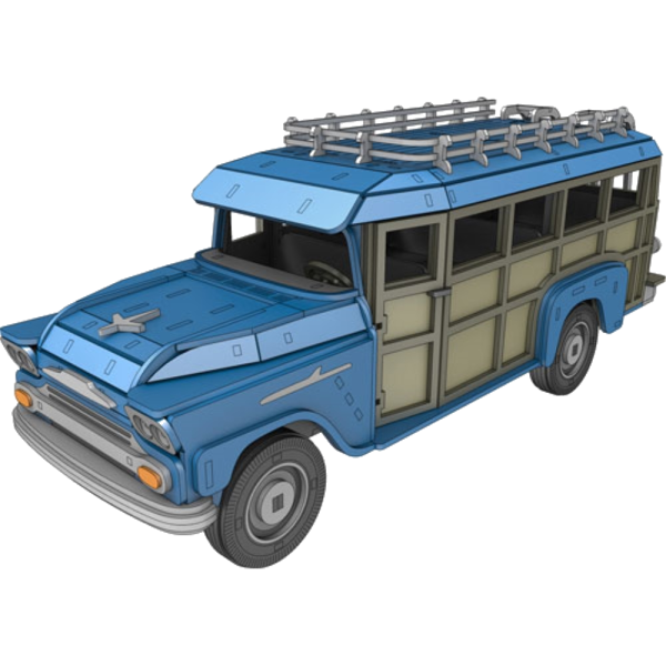 Chevy Apache Woodie Bus