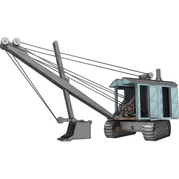 Vintage Steam Shovel