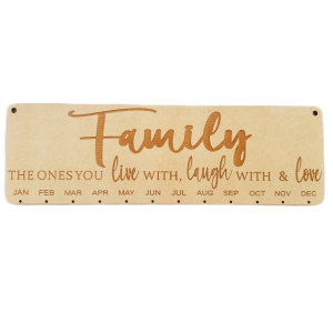 Family Birthday Calendar (Family)