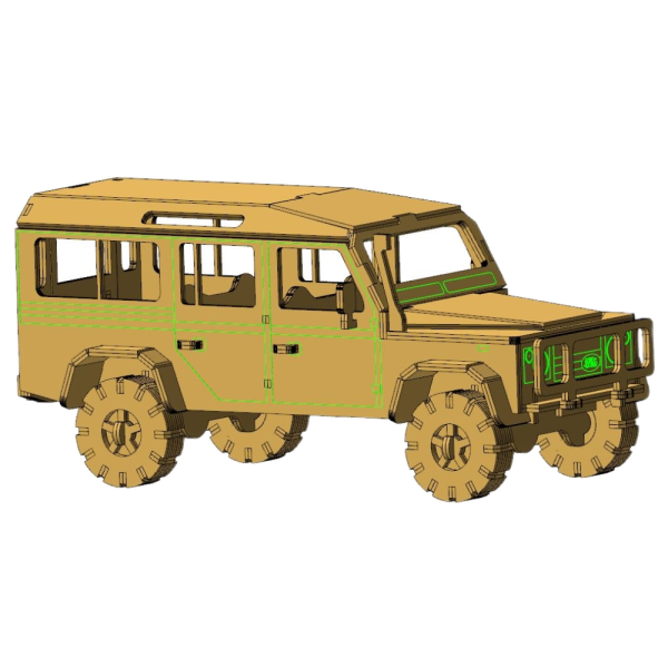 (DFX File) Land Rover 4 Door 110