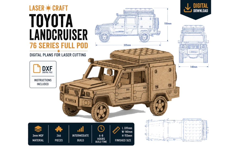 Laser Cut Model