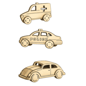 3 Mini Cars