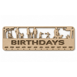 Birthday Calendar (BBQ)