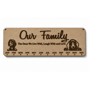 Birthday Calendar (Dachshund)
