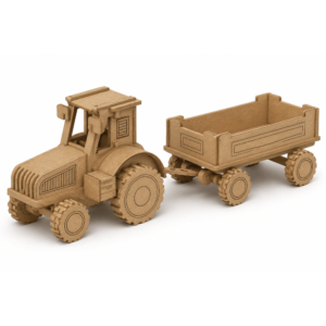 Farm Tractor & Trailer