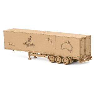 Semi 3-axle Box Trailer