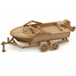 Speed Boat with Trailer