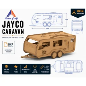 Jayco Caravan Laser Cut Design File