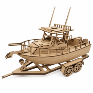 Fishing Boat and Trailer