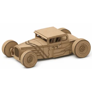 Hot Rod 1930 Ford Laser Cut Model Kit